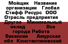 Мойщик › Название организации ­ Глобал Стафф Ресурс, ООО › Отрасль предприятия ­ Другое › Минимальный оклад ­ 30 000 - Все города Работа » Вакансии   . Амурская обл.,Константиновский р-н